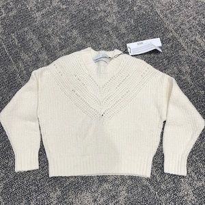 IRO off-white knit sweater, never been worn + tags